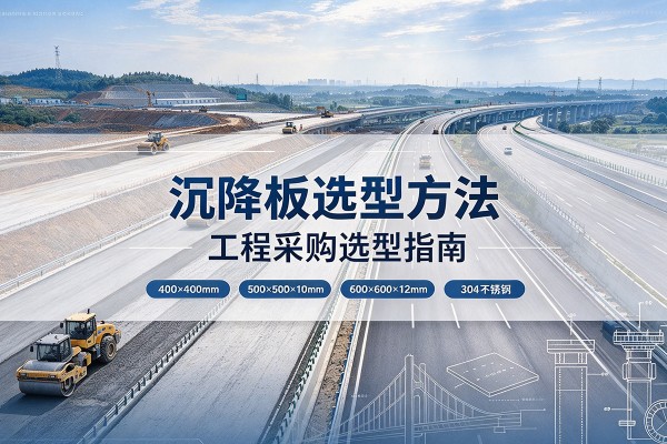 赣榆沉降板选择方法