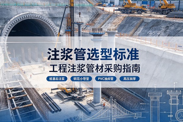 赣榆注浆管选型标准