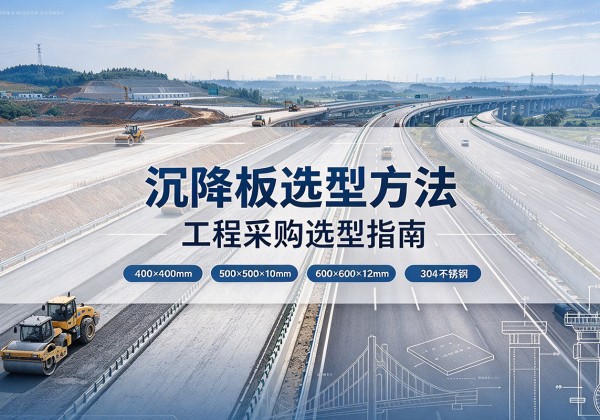 赣榆沉降板选择方法